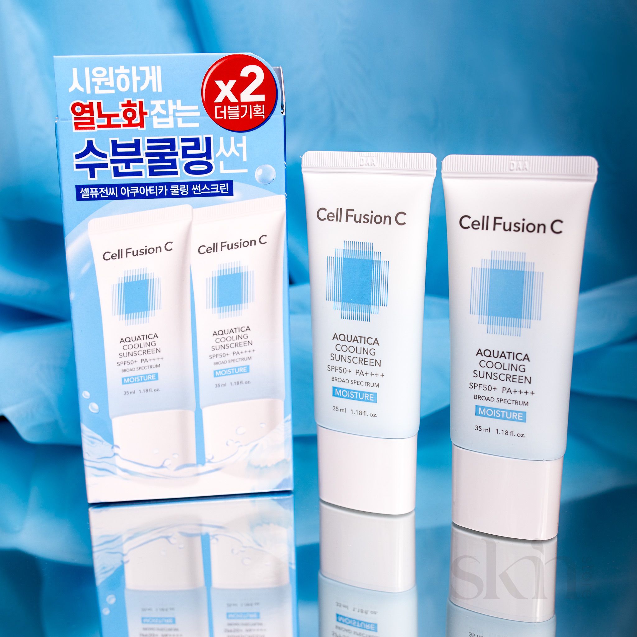 Krem z SPF Cell Fusion C Aquatica Cooling Sunscreen