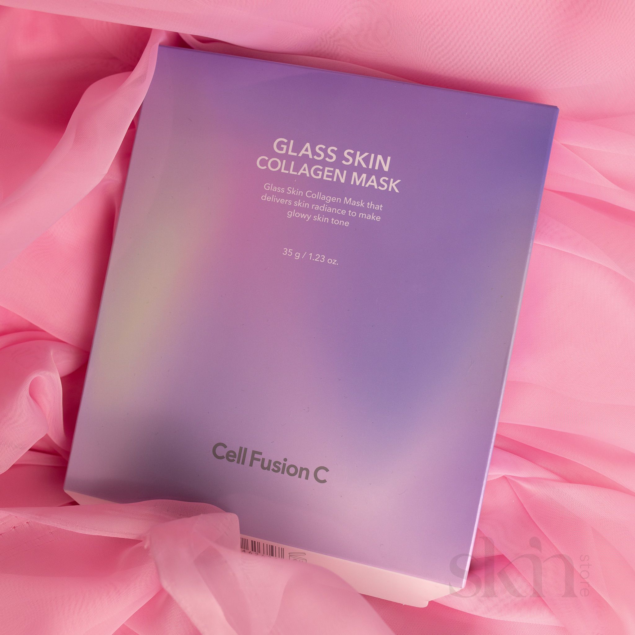 Opakowanie maski Cell Fusion C Glass Skin Collagen Mask