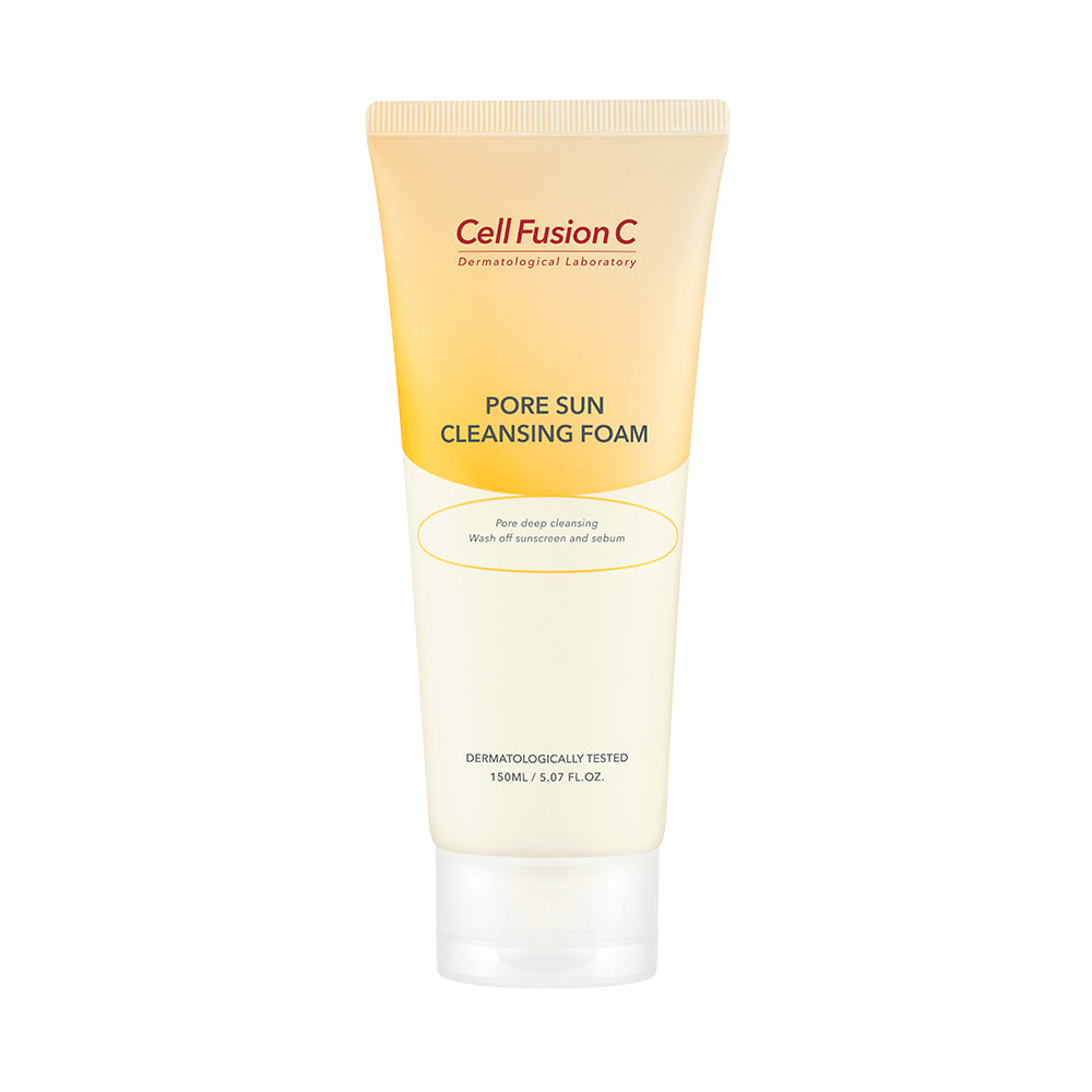 Cell Fusion C Pore Sun Cleansing Foam